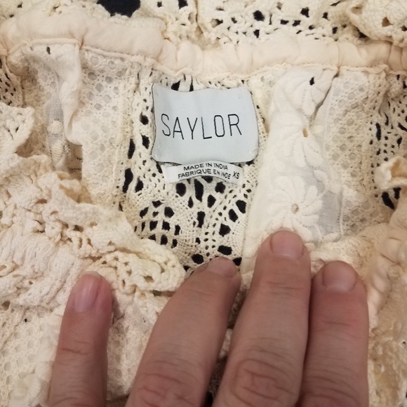 Saylor Greer off the shoulder crop top - Picture 2 of 3